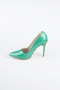 Grün Stiletto Lackleder ABR1140
