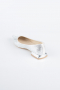 Party-Schuhe Steinbesetzt Silber MJ9001