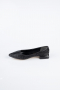 Party-Schuhe Steinbesetzt Schwarz MJ9001