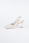 Stiletto Steinbesetzt Gold MJ9002