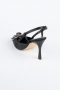 Party-Schuhe Satin Schwarz MJ9005