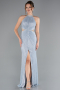 Eisblau Abendkleid Lang ABU4324