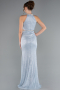 Eisblau Abendkleid Lang ABU4324