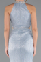 Eisblau Abendkleid Lang ABU4324