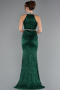 Smaragdgrün Abendkleid Lang ABU4324