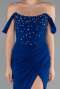 Abendkleid Lang Sächsischblau ABU5016