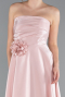 Partykleid Midi Satin Puder ABK2363
