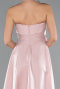 Partykleid Midi Satin Puder ABK2363