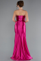 Abschlusskleid Lang Fuchsie ABU5022