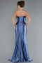 Abschlusskleid Lang Indigo ABU5022