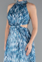 Abendkleid Lang Petrolgrün ABU4686