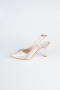 Gold Party-Schuhe Laserschnitt MJ4101