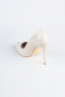 Hautfarben Stiletto Lackleder ABR1140