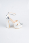 Party-Schuhe Silber MJ4243