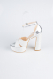 Party-Schuhe Silber MJ4243