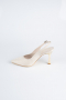 Gold Party-Schuhe MJ9006