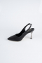 Schwarz Party-Schuhe MJ9006