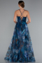 Abendkleid Lang Petrolgrün ABU5053