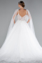 Hochzeitskleider Lang Weiß ABG137