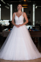 Hochzeitskleider Lang Weiß ABG136