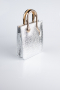 Abendtaschen Gemustert Silber KC143