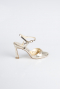 Party-Schuhe Lackleder Gold AB1141