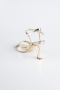 Party-Schuhe Lackleder Gold AB1141