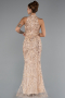 Gold Abendkleid Lang ABU4791