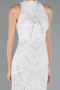 Weiß Abendkleid Lang ABU4791