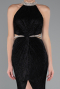 Abendkleid Lang Schwarz ABU4324