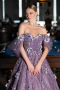 Designer Verlobungskleid Lang Lavendel ABU5074