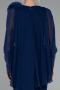 Partykleid Midi Marineblau ABK2382
