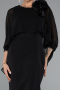 Partykleid Midi Schwarz ABK2382
