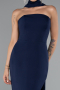 Abendkleid Lang Marineblau ABU5097