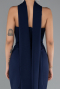 Abendkleid Lang Marineblau ABU5097