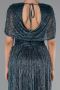 Abendkleid Lang Petrolgrün ABU5098