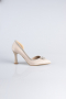 Hautfarben Stiletto Satin MJ8008