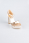 Gold Plateauschuhe Satin MJS3409