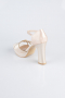 Gold Plateauschuhe Satin MJS3409