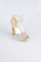 Party-Schuhe Steinbesetzt Gold MJT2240