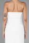 Partykleid Kurz Weiß ABK2362