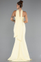 Gelb Abendkleid Lang ABU5097