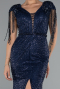 Abendkleid Lang Marineblau ABU5132