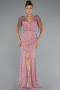 Abendkleid Lang Puder ABU5132