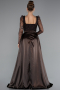 Dunkelbraun Abendkleid Lang ABU4603