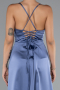 Partykleid Midi Satin Indigo ABK1586