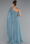 Standesamtkleid Lang Chiffon Minzgrün ABU5144