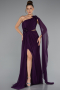 Standesamtkleid Lang Chiffon Violette ABU5144