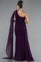 Standesamtkleid Lang Chiffon Violette ABU5144