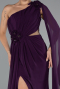 Standesamtkleid Lang Chiffon Violette ABU5144